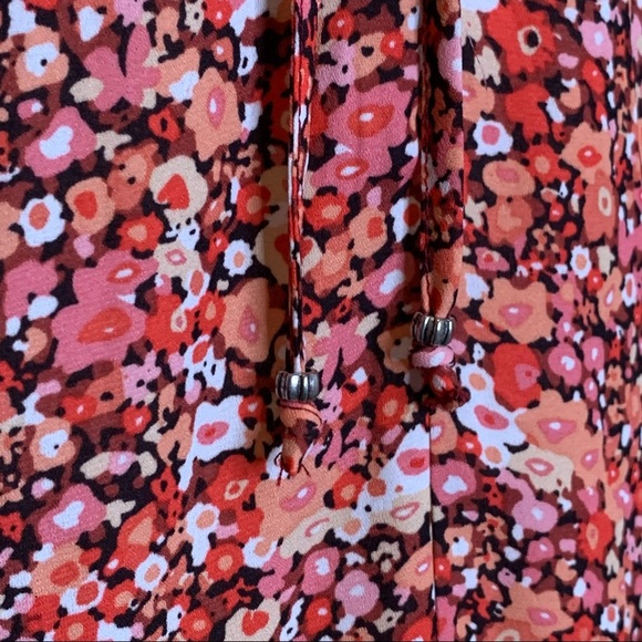 Anthropologie ~ O.P.T Floral Poppy Boho Prairie Ruffle Dress (NWOT) - Picture 3 of 8